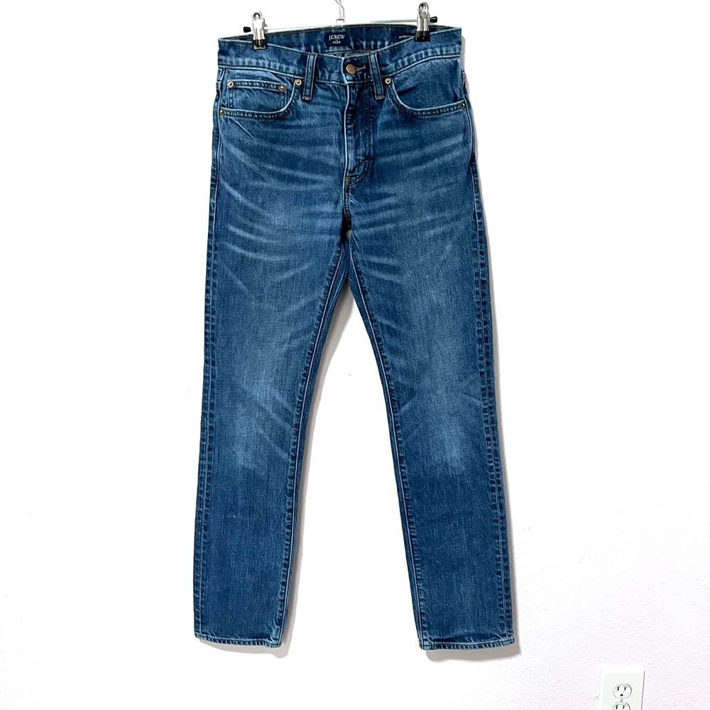 J. Crew Flex Slim Blue Jeans with Indigo Wash 29x32